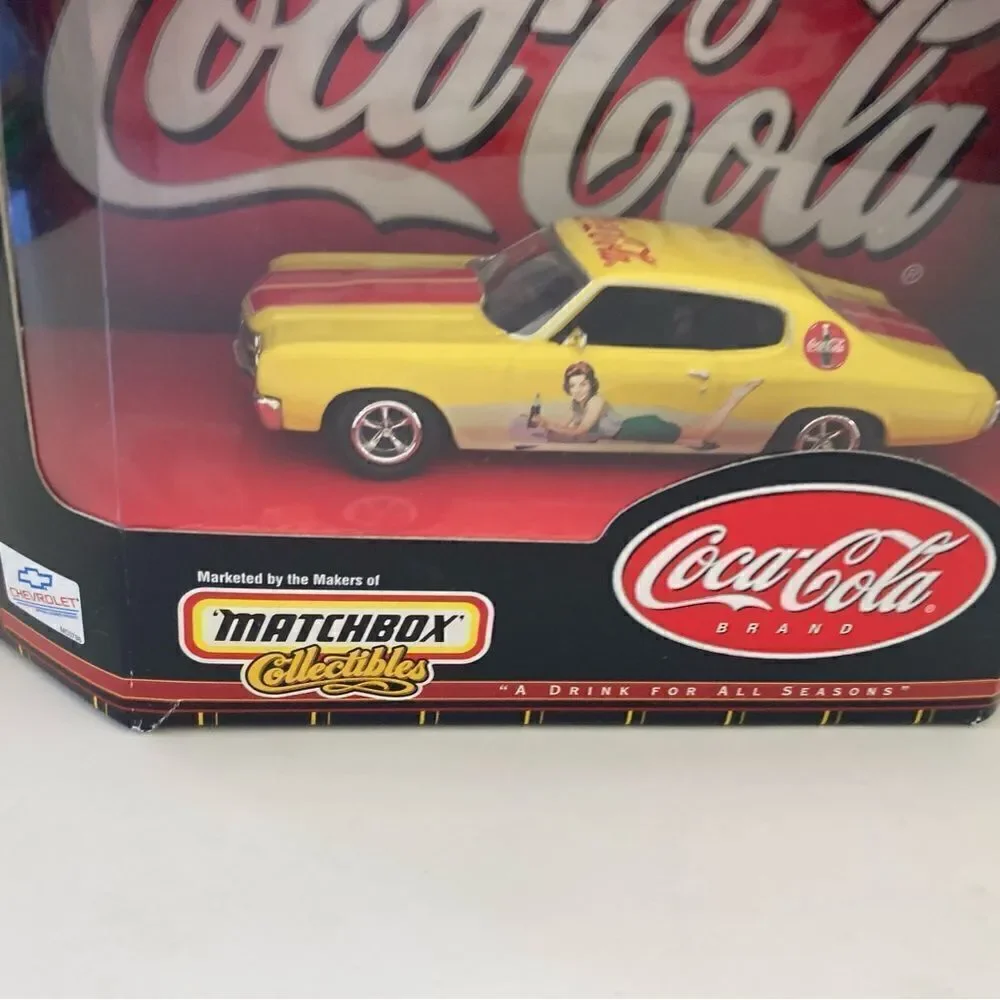 Vintage Matchbox Collectibles Coca-Cola 1970 Chevelle SS 454 Diecast NIB
